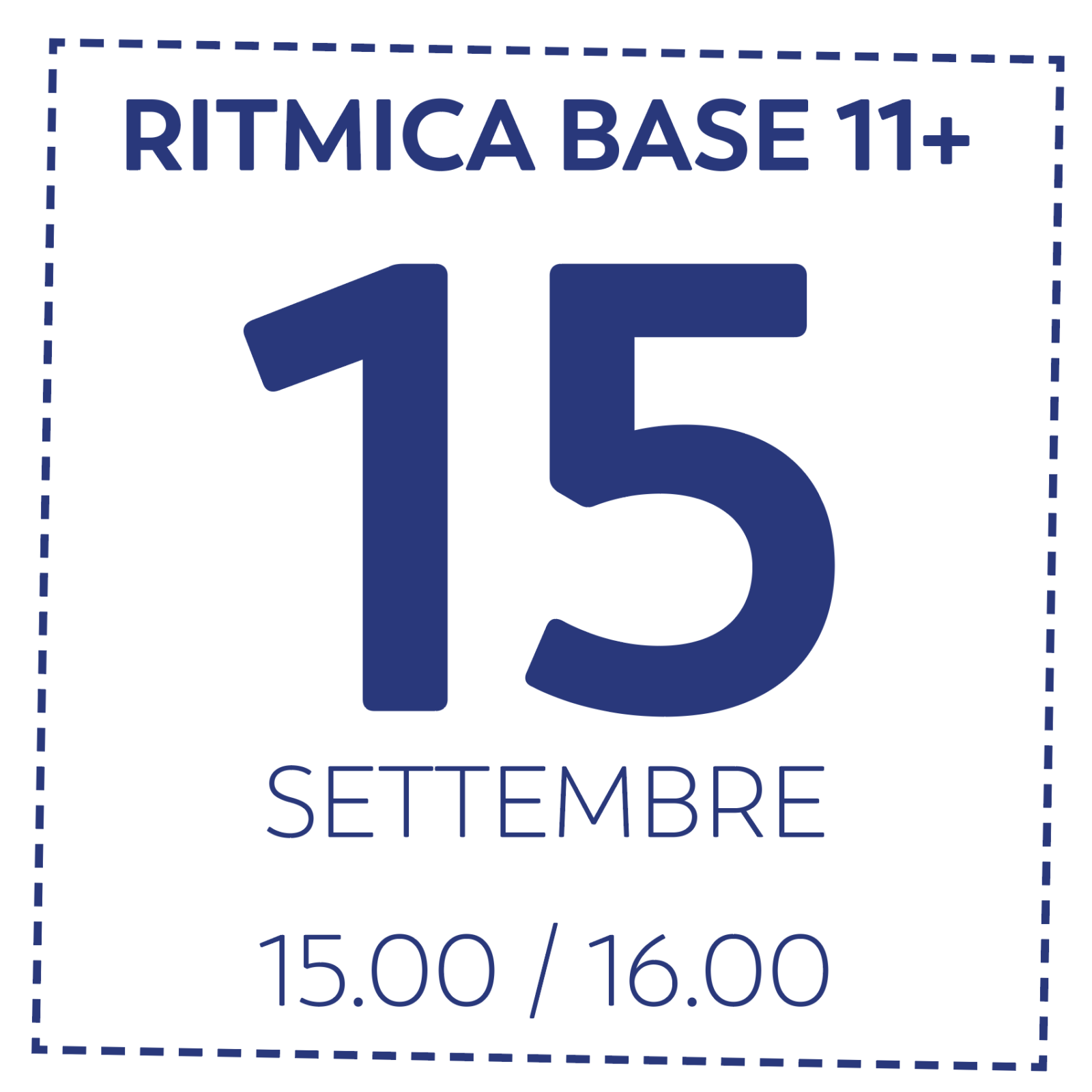 OD RITMICA BASE 11+ - 15/9